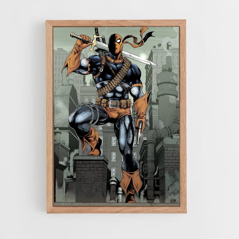 ap-deathstroke-7 cadre Bois clair