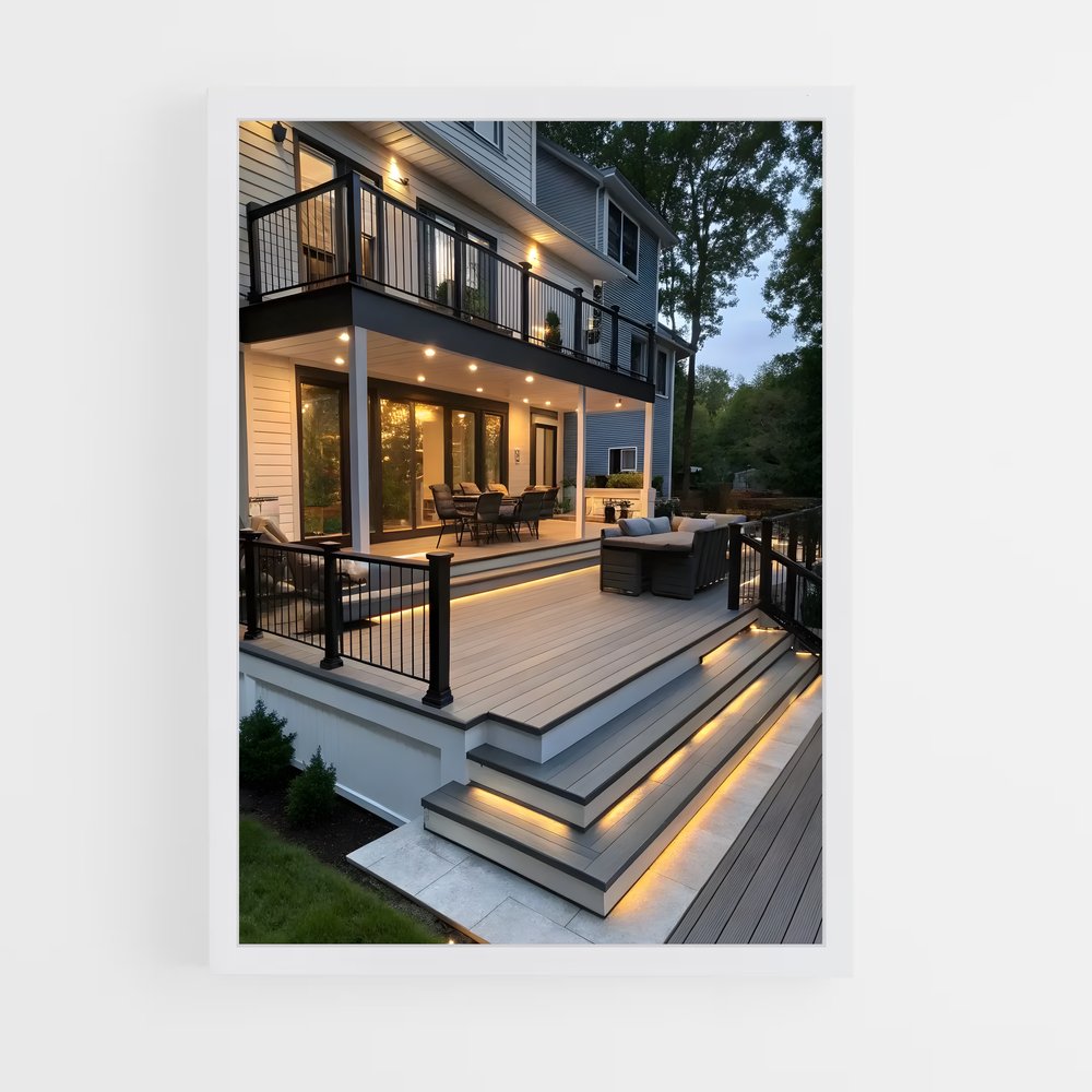 ap-deck-4 cadre Blanc