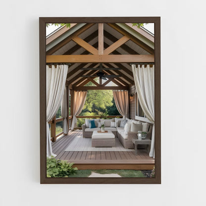 ap-deck-8 cadre Bois foncé