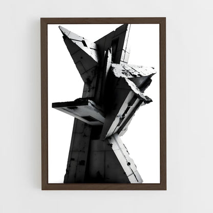 ap-deconstructivism-1 cadre Bois foncé