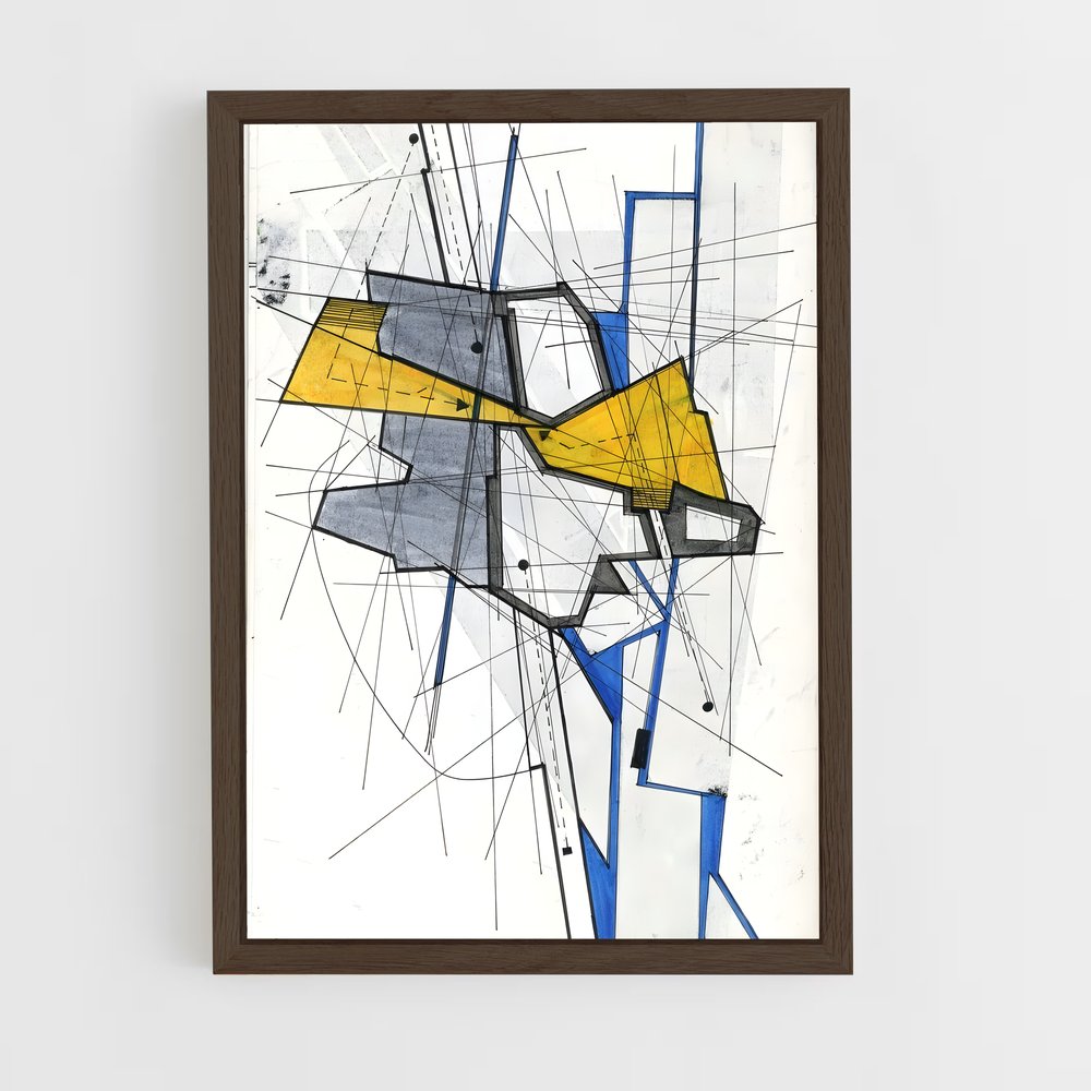 ap-deconstructivism-2 cadre Bois foncé