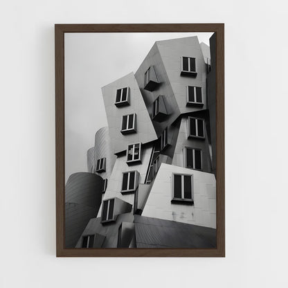 ap-deconstructivist architecture-1 cadre Bois foncé