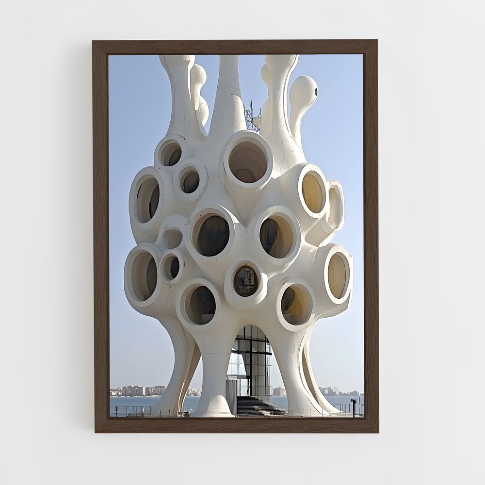 ap-deconstructivist architecture-2 cadre Bois foncé