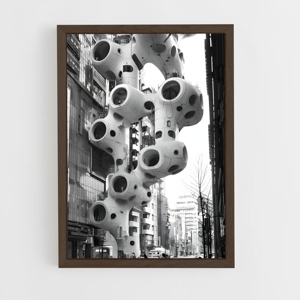 ap-deconstructivist architecture-5 cadre Bois foncé