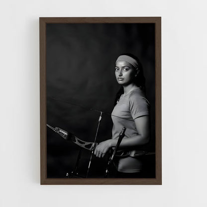 ap-deepika kumari-2 cadre Bois foncé