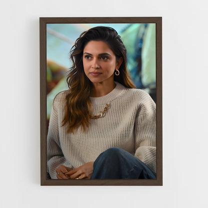 ap-deepika padukone-7 cadre Bois foncé