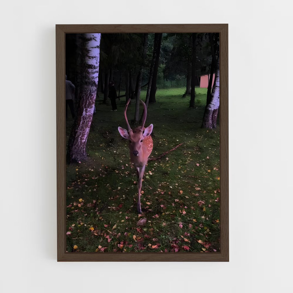 ap-deer-2 cadre Bois foncé
