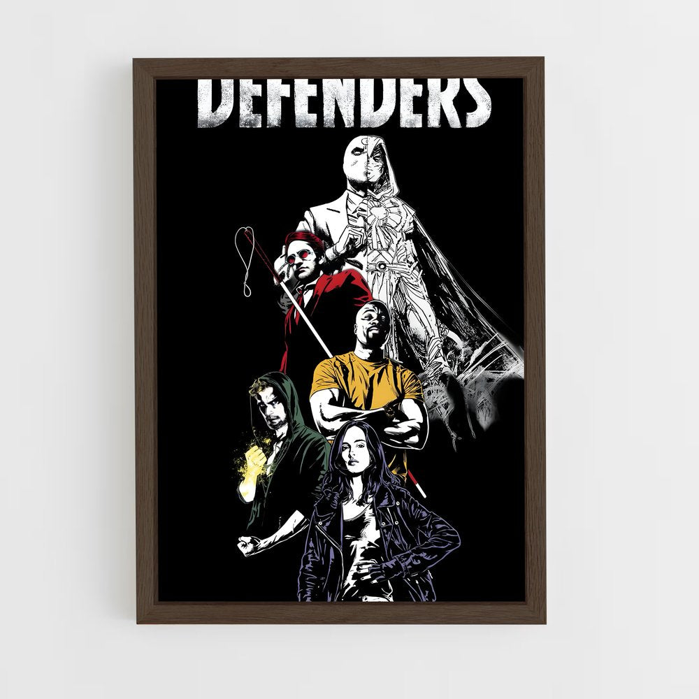 ap-defenders-5 cadre Bois foncé