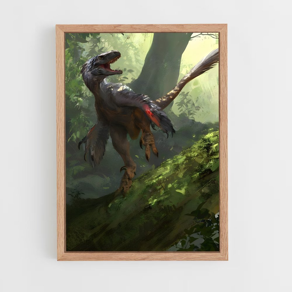 ap-deinonychus-1 cadre Bois clair