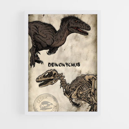 ap-deinonychus-4 cadre Blanc