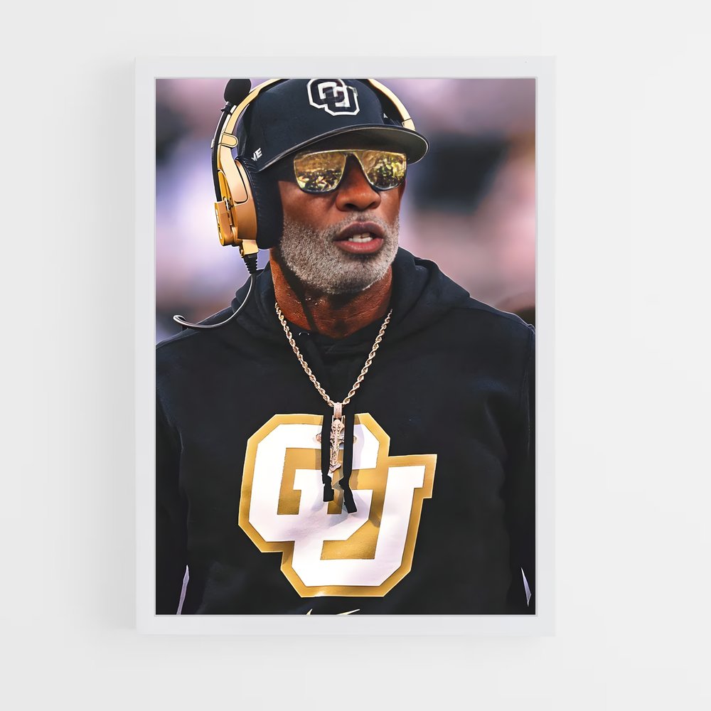 ap-deion sanders-2 cadre Blanc