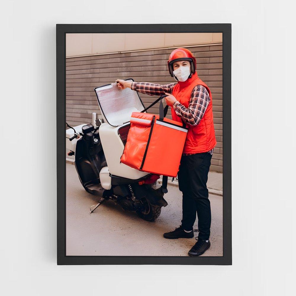 ap-delivery driver-3 cadre Noir