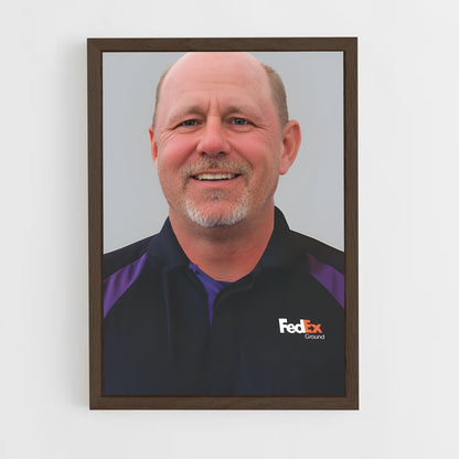 ap-delivery driver-6 cadre Bois foncé