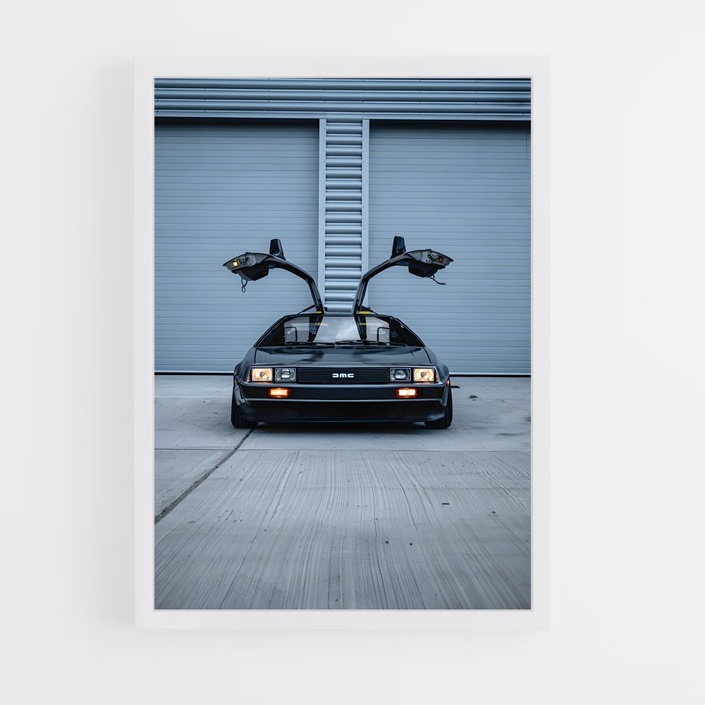 ap-delorean-2 cadre Blanc