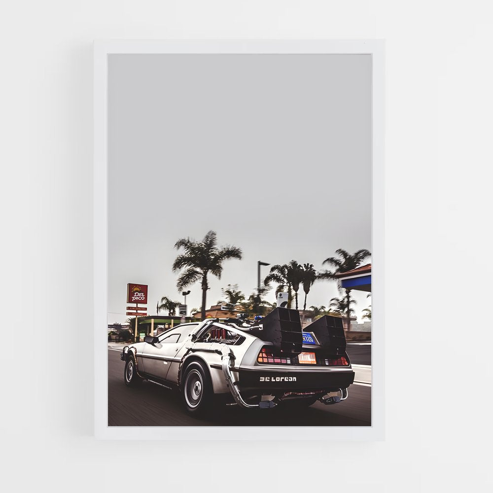 ap-delorean-4 cadre Blanc