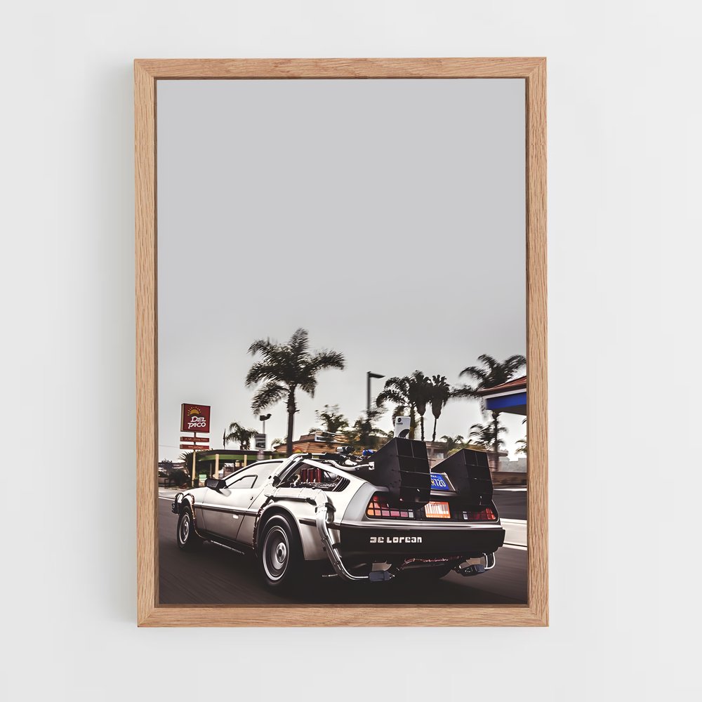 ap-delorean-4 cadre Bois clair