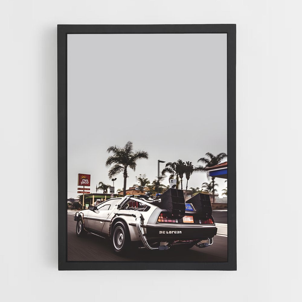 ap-delorean-4 cadre Noir