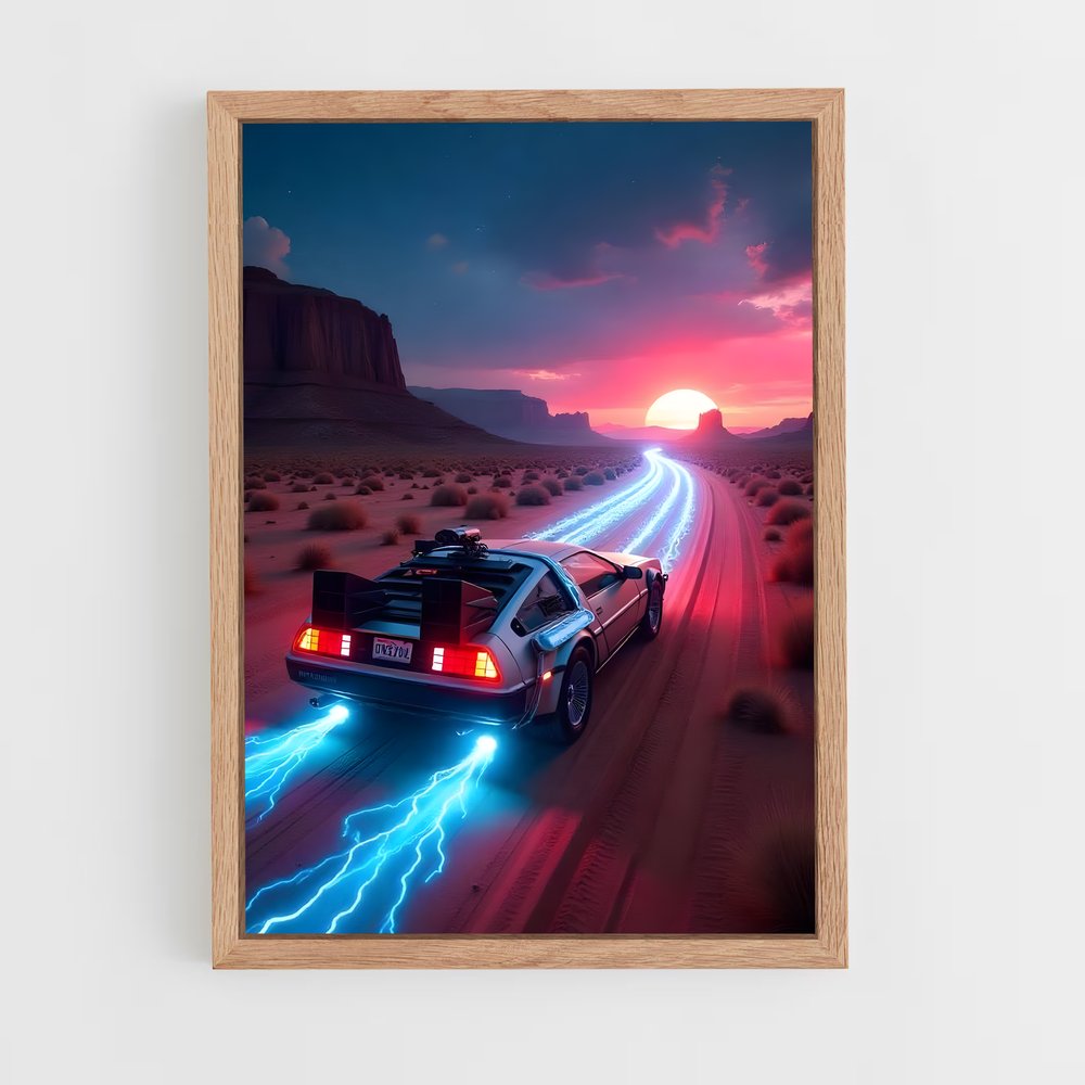 ap-delorean-7 cadre Bois clair