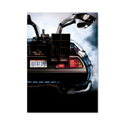 Poster Delorean time machine 77317