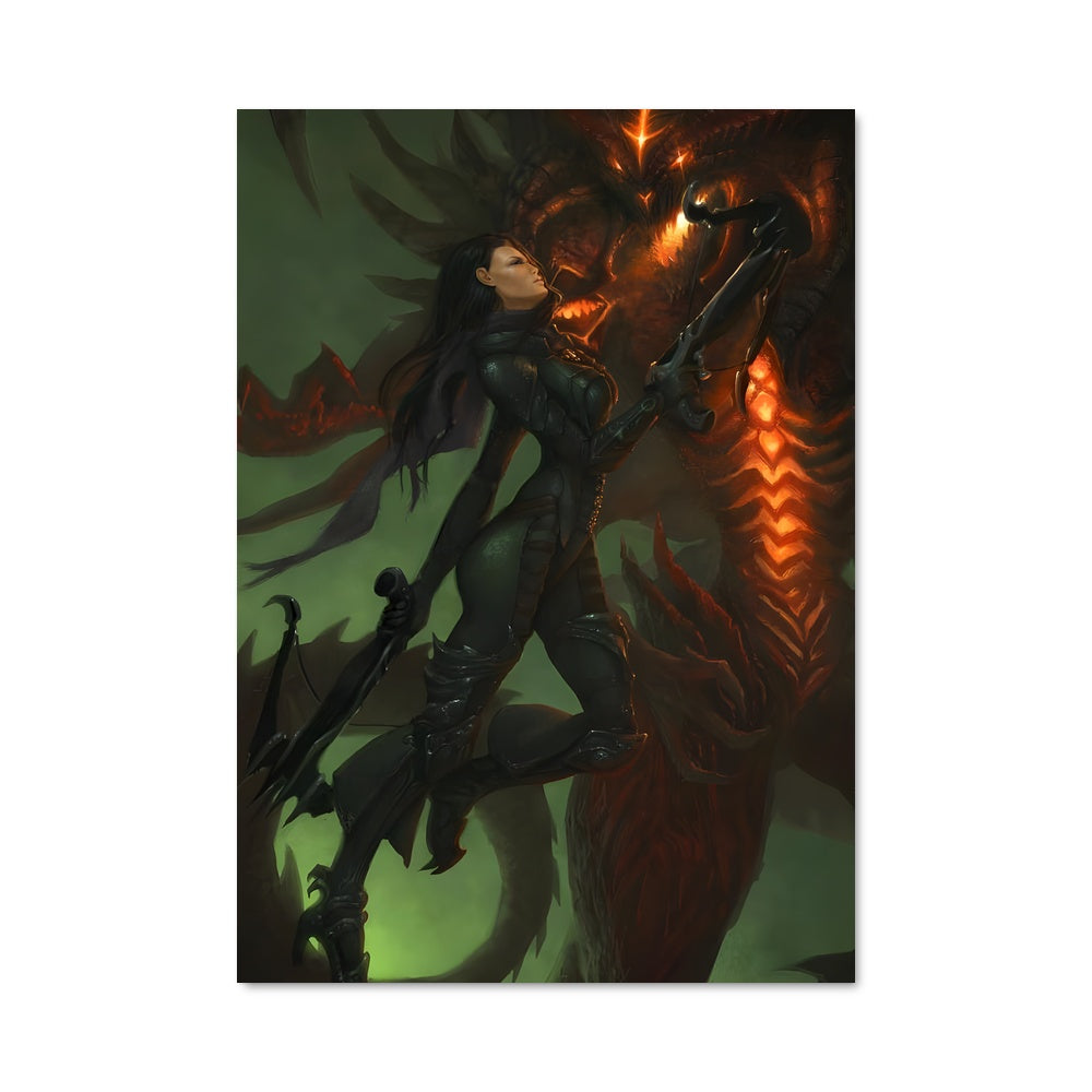 Poster La Chasseuse de Dragons