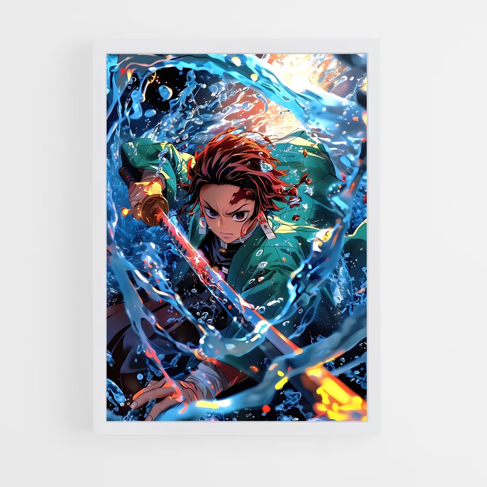 ap-demon slayer-18 cadre Blanc