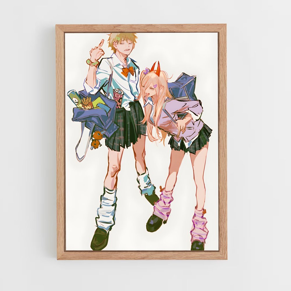 ap-denji-1 cadre Bois clair
