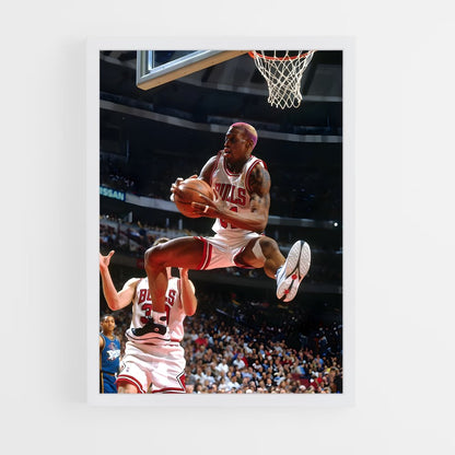 ap-dennis rodman-3 cadre Blanc