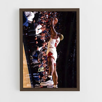 ap-dennis rodman-5 cadre Bois foncé