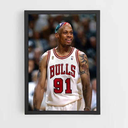 ap-dennis rodman-6 cadre Noir