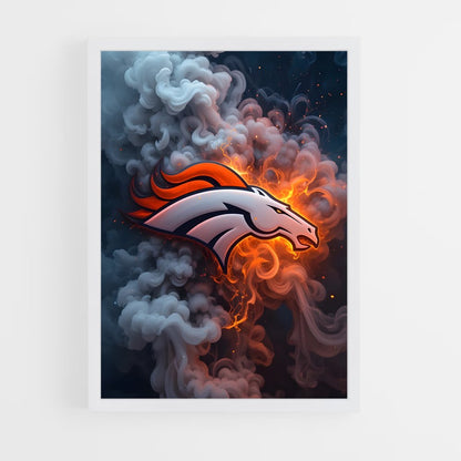 ap-denver broncos-1 cadre Blanc