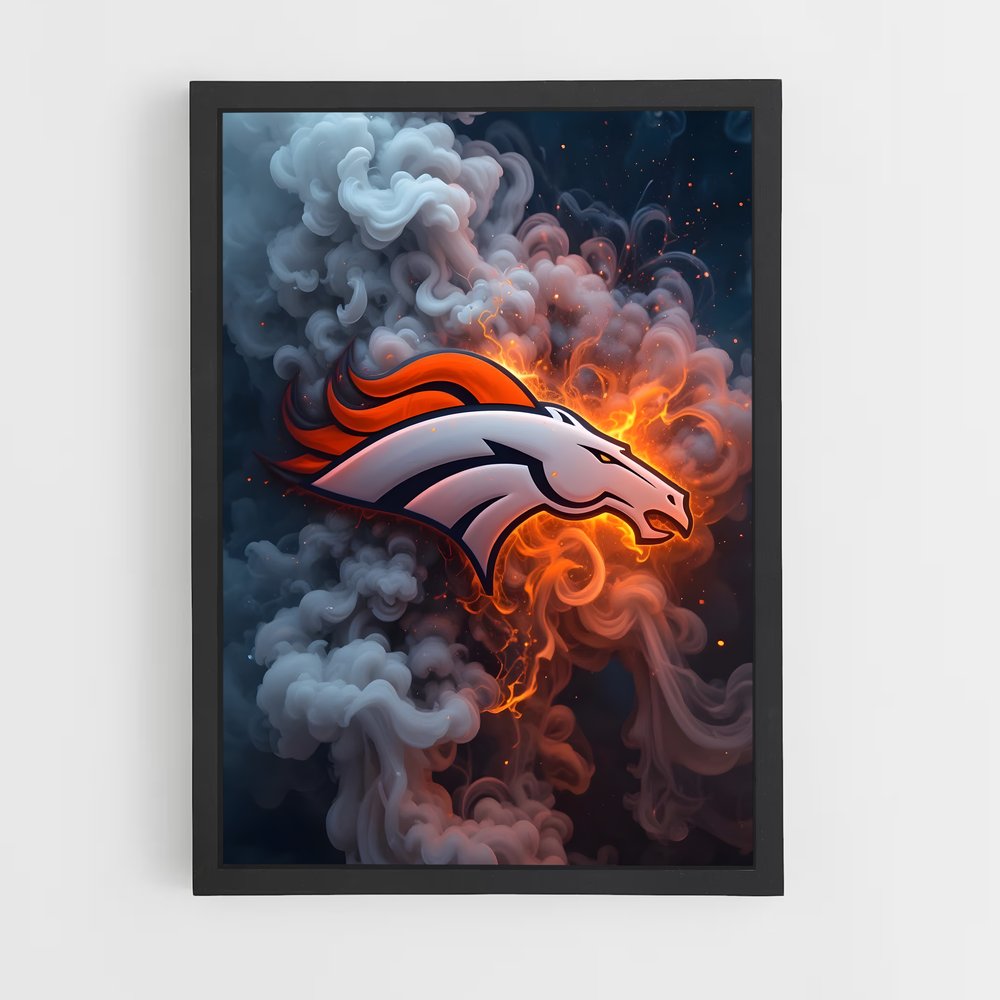 ap-denver broncos-1 cadre Noir