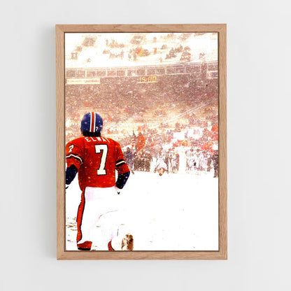 ap-denver broncos-2 cadre Bois clair
