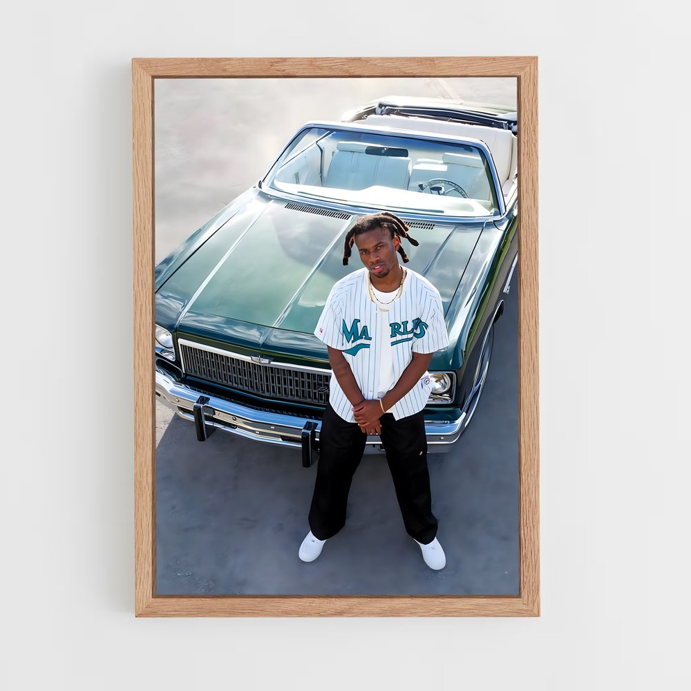 ap-denzel curry-4 cadre Bois clair
