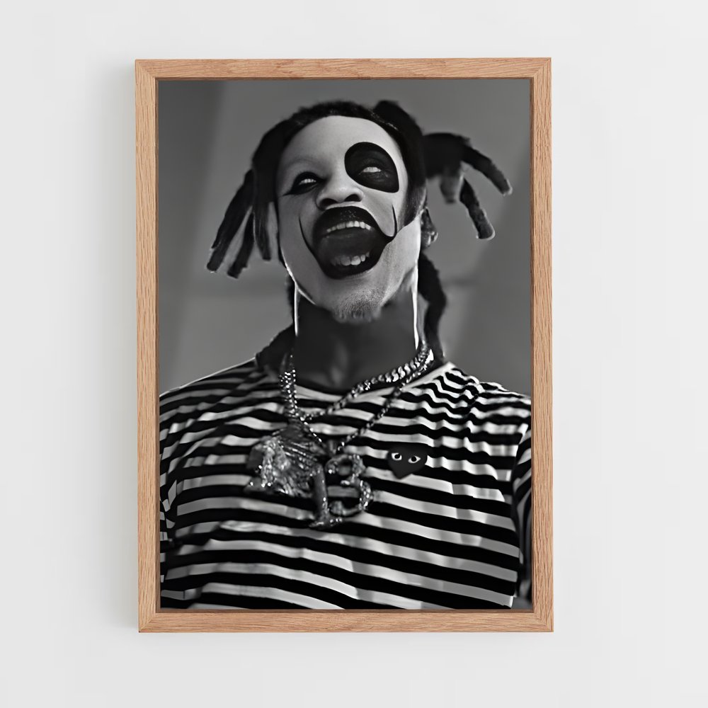 ap-denzel curry-8 cadre Bois clair
