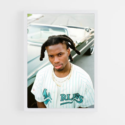 ap-denzel curry-9 cadre Blanc