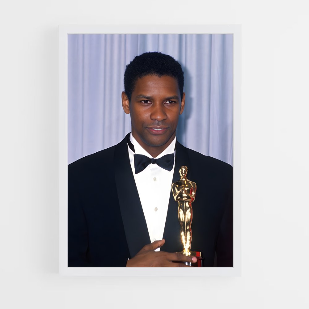 ap-denzel washington-2 cadre Blanc