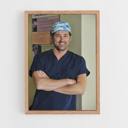 ap-derek shepherd-3 cadre Bois clair