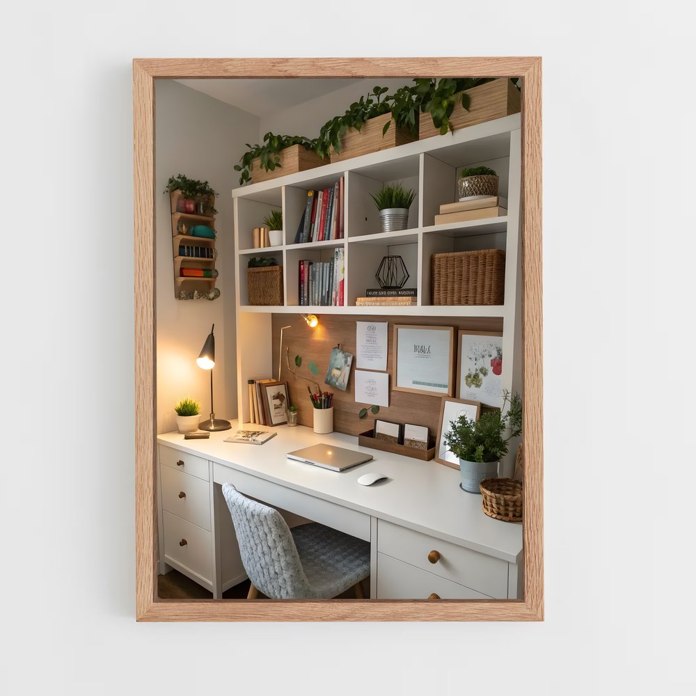 ap-desk-3 cadre Bois clair