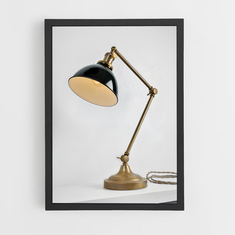 ap-desk lamp-1 cadre Noir