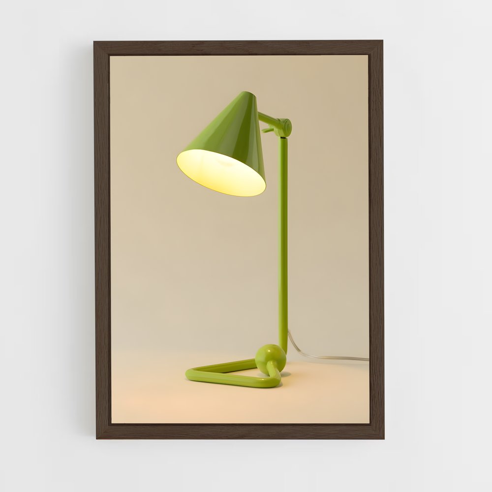 ap-desk lamp-2 cadre Bois foncé