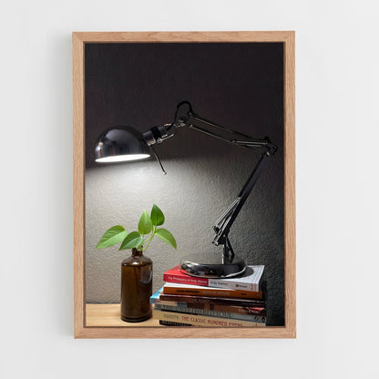 ap-desk lamp-4 cadre Bois clair
