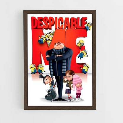 ap-despicable me-1 cadre Bois foncé