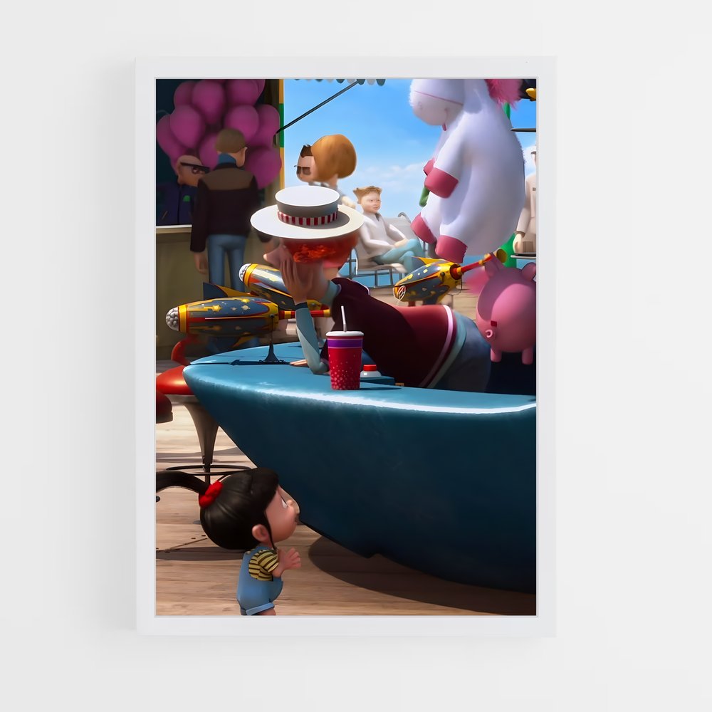 ap-despicable me-10 cadre Blanc