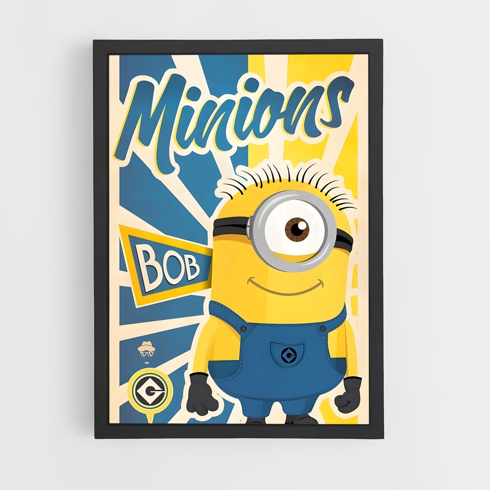ap-despicable me-9 cadre Noir