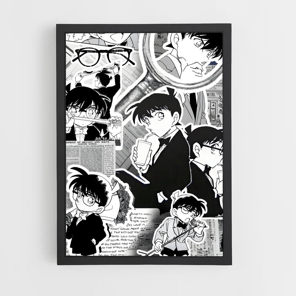ap-detective conan-4 cadre Noir