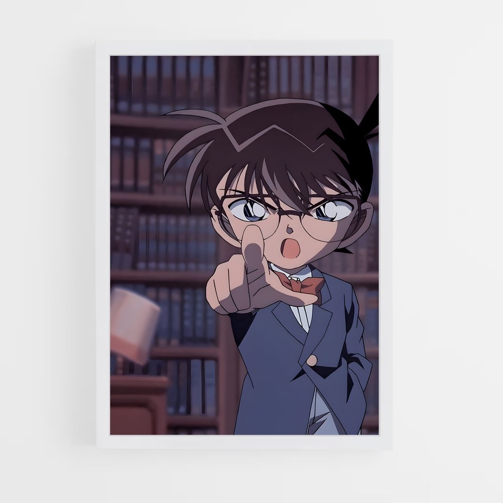 ap-detective conan-6 cadre Blanc