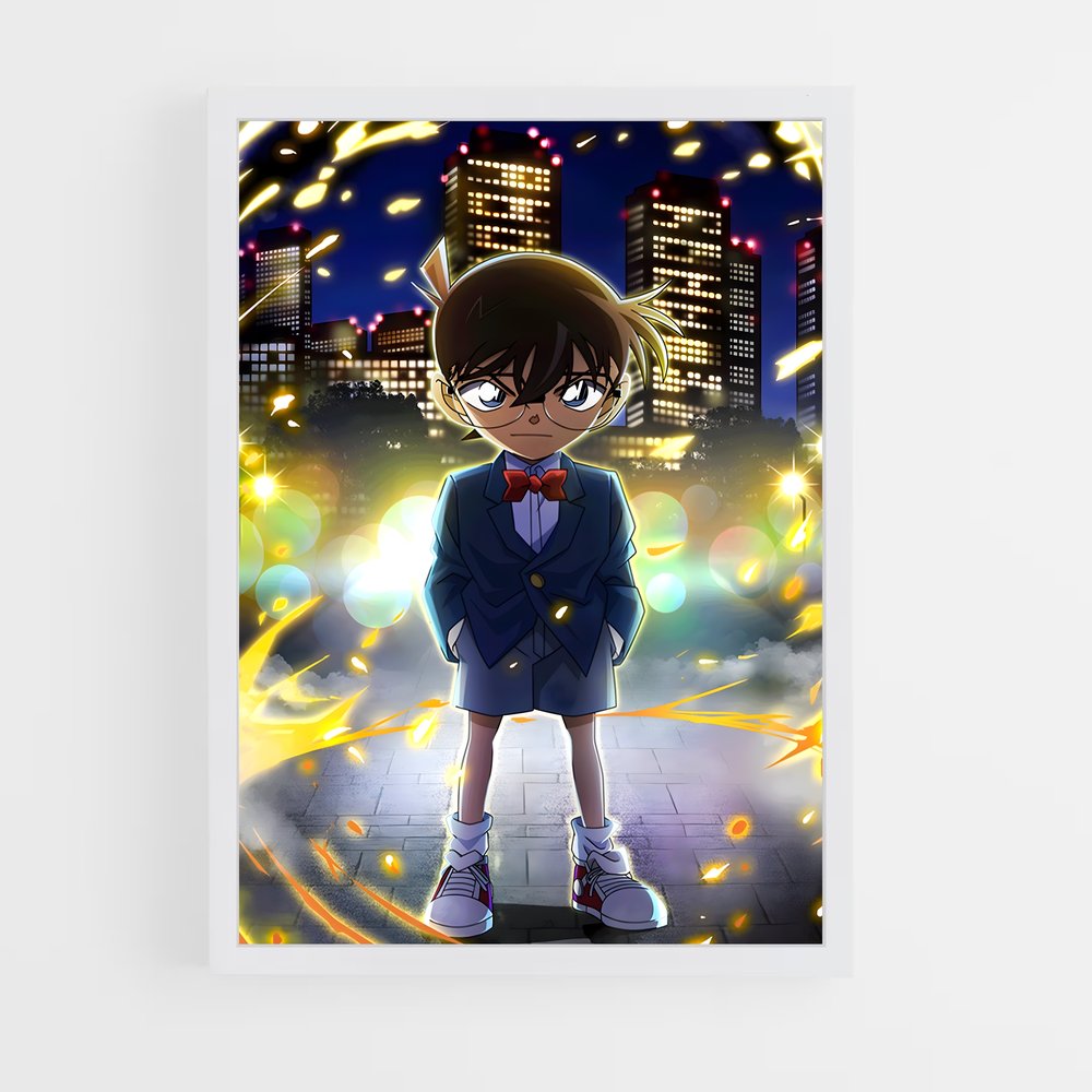 ap-detective conan-7 cadre Blanc