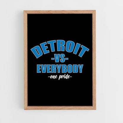ap-detroit lions-2 cadre Bois clair