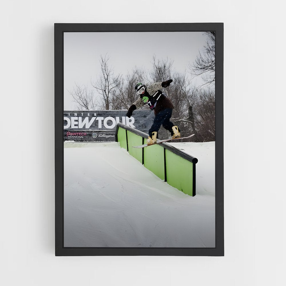 ap-dew tour snowboarding-1 cadre Noir