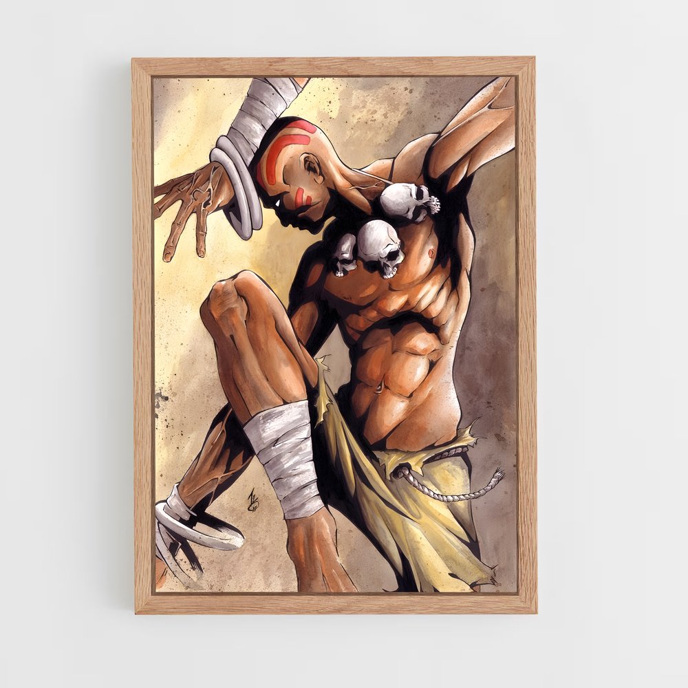 ap-dhalsim-2 cadre Bois clair